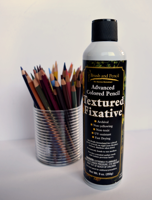 Advanced Colored Pencil 9 oz Textured Fixative Spray