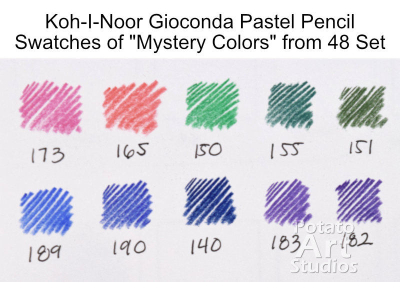 Koh-I-Noor Gioconda Pastel Pencil – A Comprehensive Review Guide – Potato  Art Studios