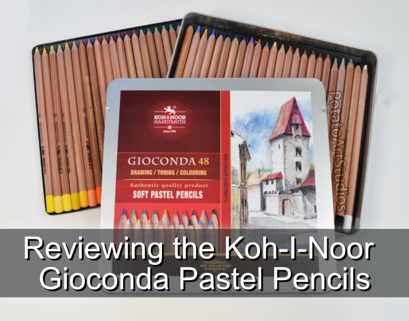 Pastel Pencils Review: Conte and Stabilo - The Artistic Gnome Blog